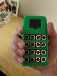 The size of the handheld